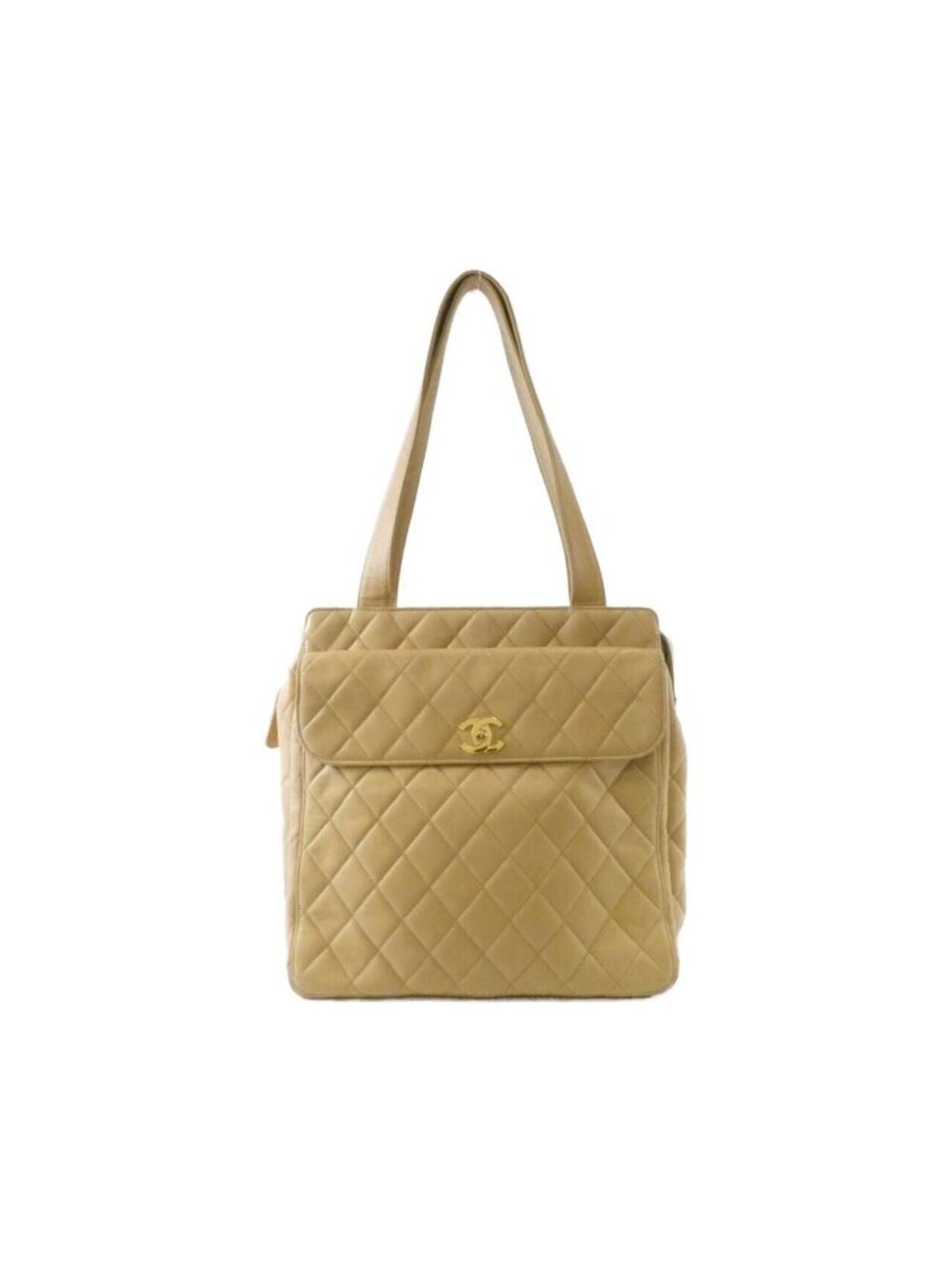 Chanel Shoulder Bag Beige
